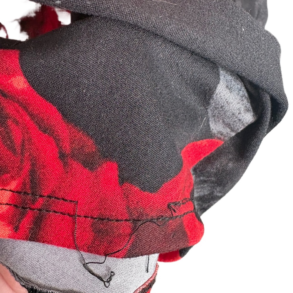 Red Roses Double sleeve top - Picture 5 of 6